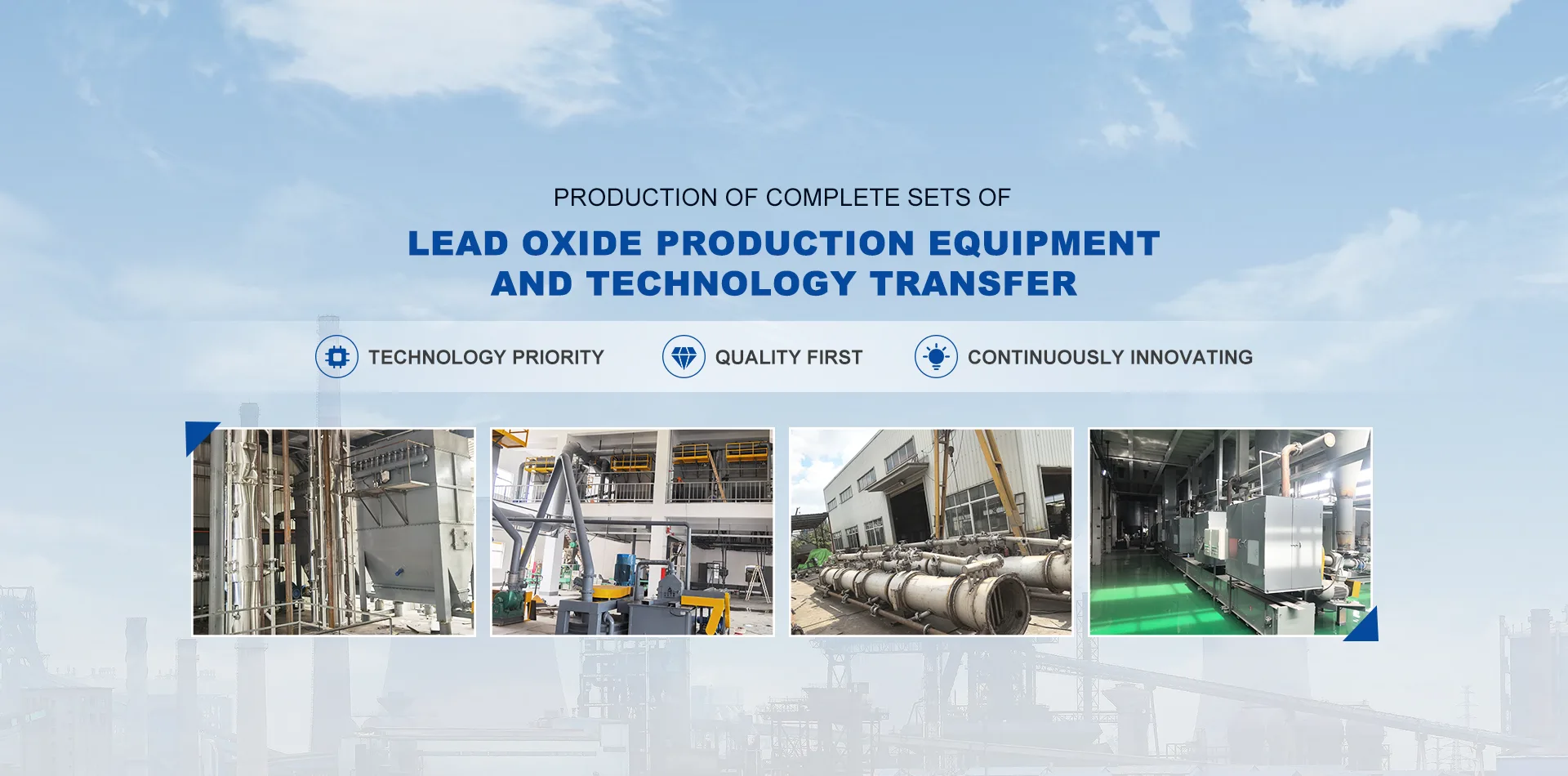 China Red Lead Production Line Fabricante